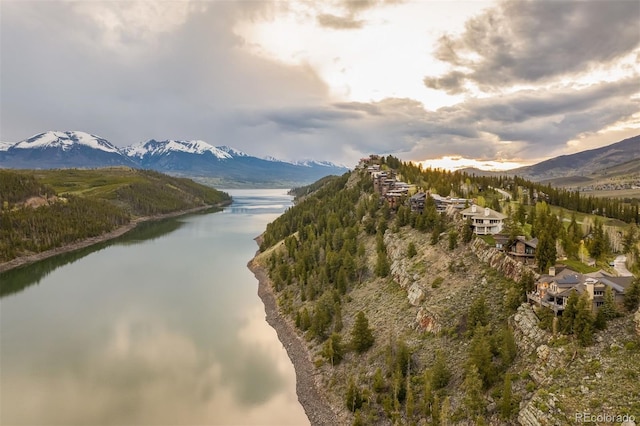309 Eastridge Dr, Dillon, CO 80435 - view of mountain background featuring a large body of water