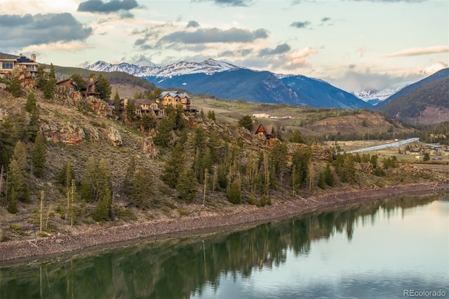 309 Eastridge Dr, Dillon, CO 80435 - mountain view with a nearby body of water