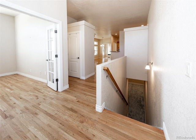 interior space featuring hardwood / wood-style floors