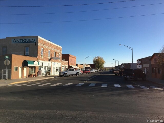 view of road