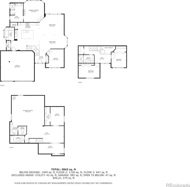 5980 Dunraven Ct, Golden, CO 80403 - view of property floor plan
