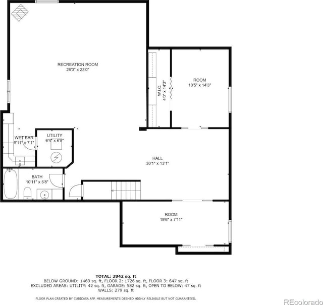 5980 Dunraven Ct, Golden, CO 80403 - view of floor plan / room layout