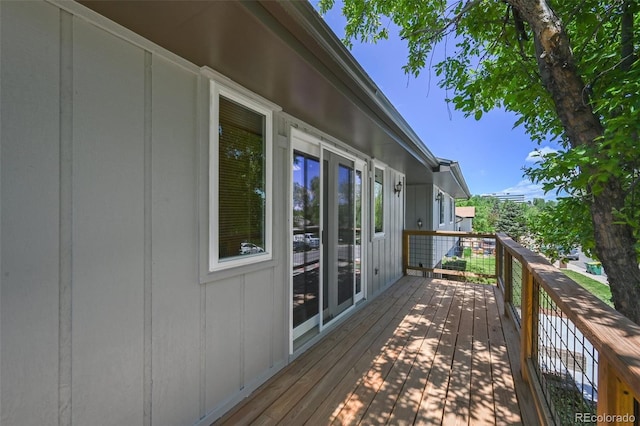1073 Xenon St, Golden, CO 80401 - view of wooden terrace
