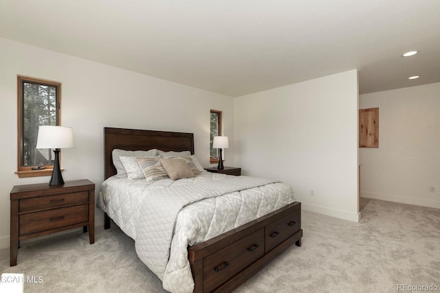 452 Gcr 835, Fraser, CO 80442 - bedroom featuring light colored carpet and recessed lighting