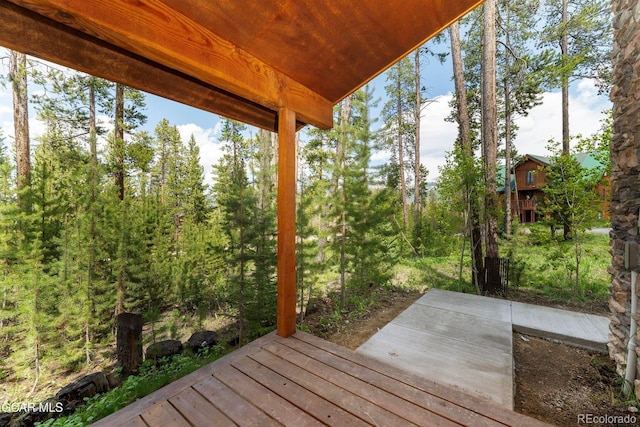 452 Gcr 835, Fraser, CO 80442 - deck featuring a patio area