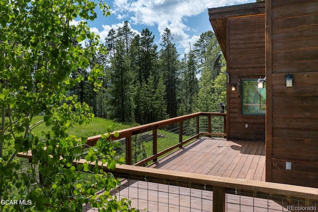 452 Gcr 835, Fraser, CO 80442 - view of deck