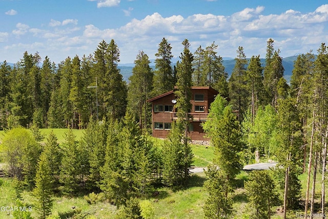 452 Gcr 835, Fraser, CO 80442 - aerial view of property and surrounding area with a forest