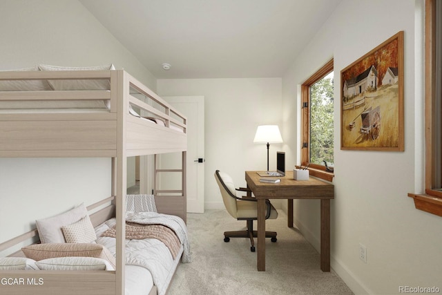 452 Gcr 835, Fraser, CO 80442 - carpeted bedroom with an office area and baseboards