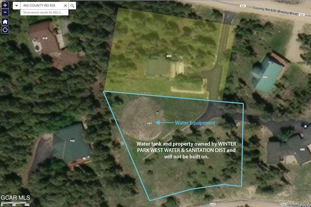 452 Gcr 835, Fraser, CO 80442 - map / location