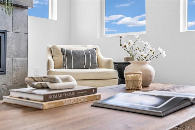 900 Eldorado Ln, Louisville, CO 80027 - living area with a fireplace
