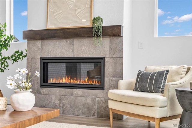 900 Eldorado Ln, Louisville, CO 80027 - detailed view of a fireplace and wood finished floors