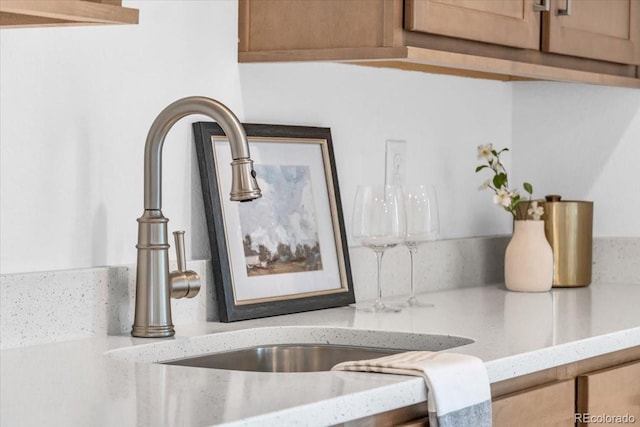 900 Eldorado Ln, Louisville, CO 80027 - kitchen view of a sink and light stone countertops