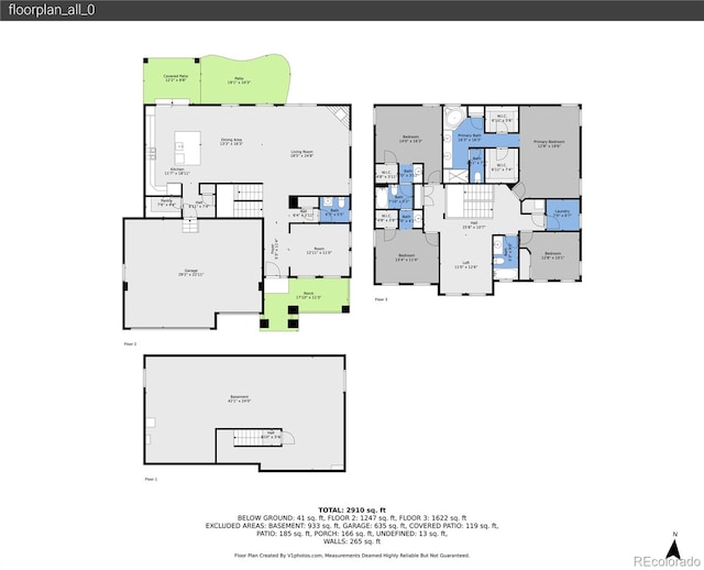 23895 E Rocky Top Pl, Aurora, CO 80016 - room layout
