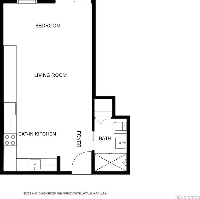 1495 Vrain St Unit 110, Denver, CO 80204 - view of home floor plan