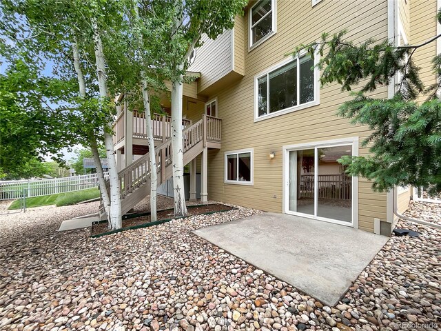 642 52nd Ave, Greeley, CO 80634 - back of property featuring a patio and stairway