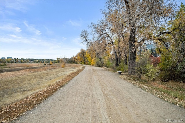 view of street