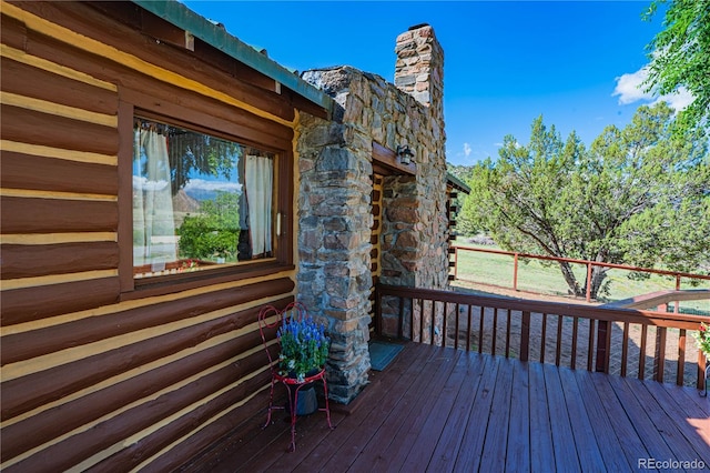 24938 US Highway 50, Cotopaxi, CO 81223 - view of wooden deck