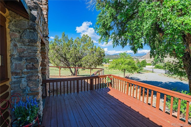 24938 US Highway 50, Cotopaxi, CO 81223 - deck featuring a mountain view