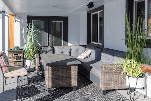 9910 Ammons Cir, Westminster, CO 80021 - view of patio with an outdoor living space