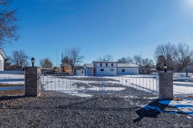 9910 Ammons Cir, Westminster, CO 80021 - view of front of home featuring a gate and a fenced front yard