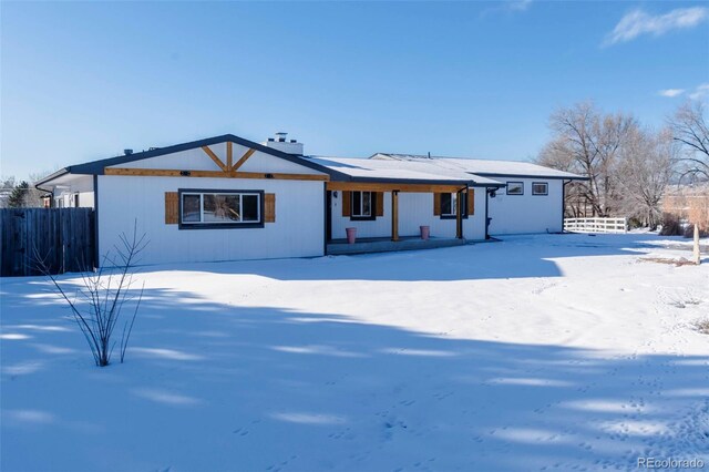 9910 Ammons Cir, Westminster, CO 80021 - view of front facade featuring fence