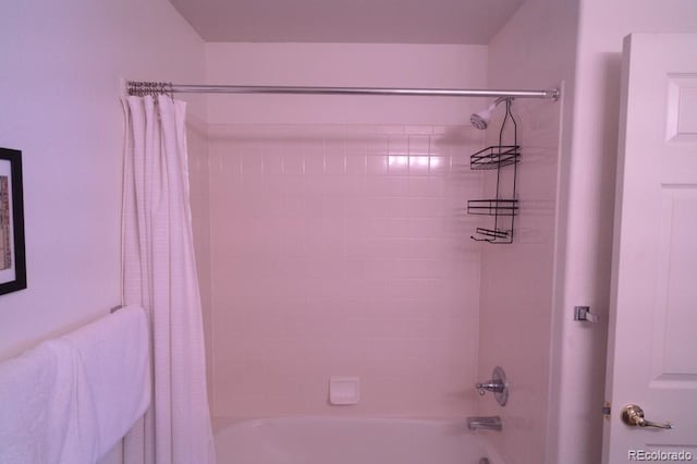 8200 E 8th Ave Unit 1203, Denver, CO 80230 - bathroom with shower / tub combo with curtain