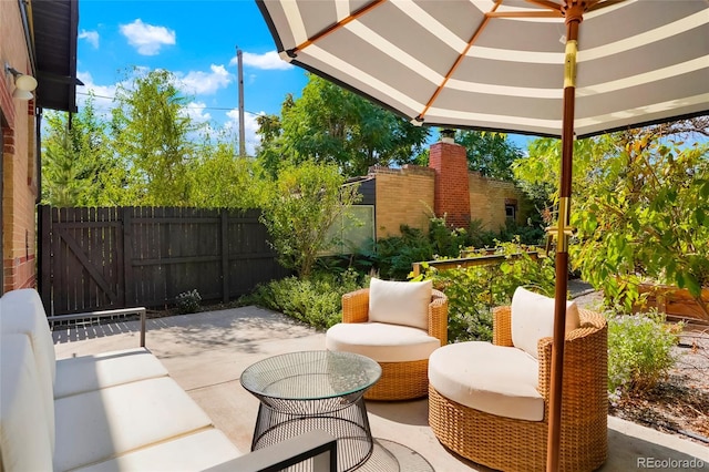 view of patio / terrace