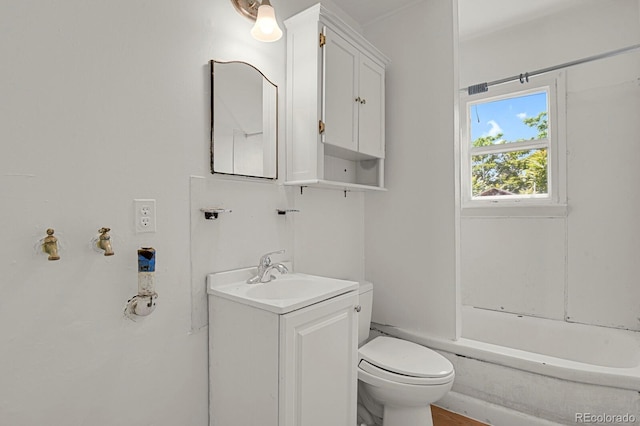 373 S Hazel Ct, Denver, CO 80219 - full bathroom with vanity and toilet