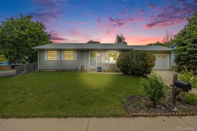 3058 W 134th Way, Broomfield, CO 80020 - ranch-style house with a garage, concrete driveway, and entry steps