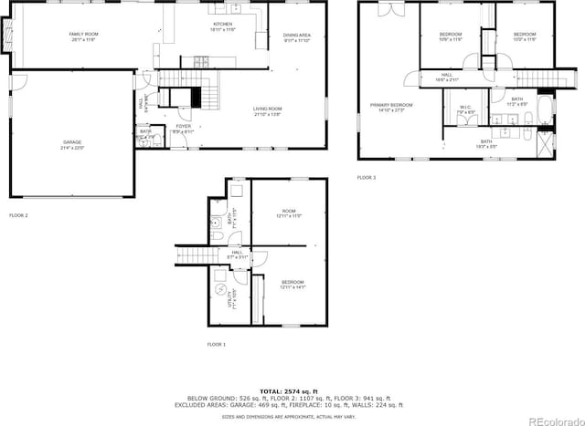 305 Titan St, Aurora, CO 80011 - home floor plan