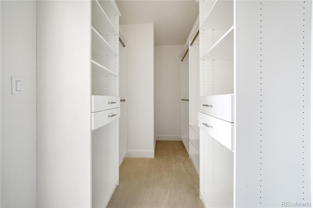 15378 W 50th Pl, Golden, CO 80403 - walk in closet featuring light colored carpet