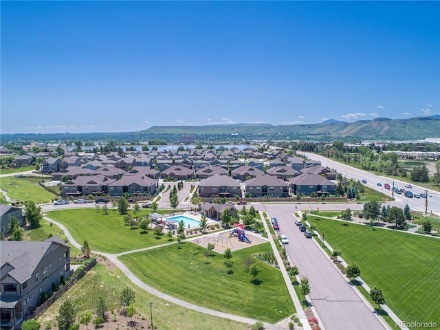 15378 W 50th Pl, Golden, CO 80403 - aerial perspective of suburban area with mountains