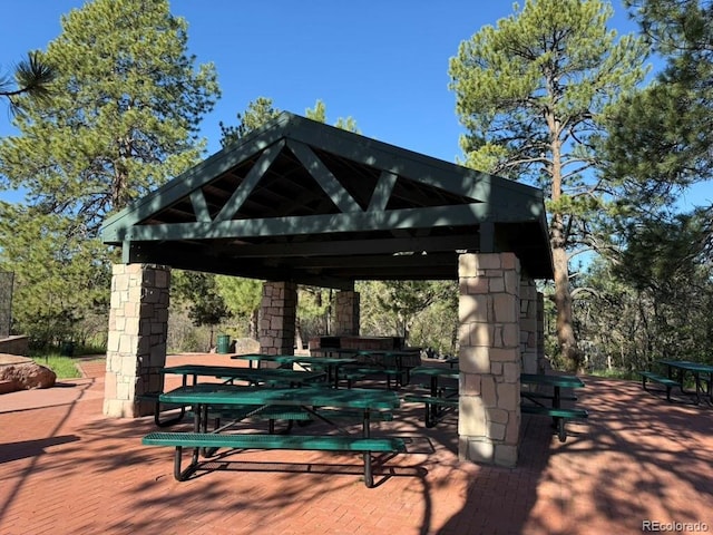 2369 Bayberry Ln, Castle Rock, CO 80104 - surrounding community with a gazebo
