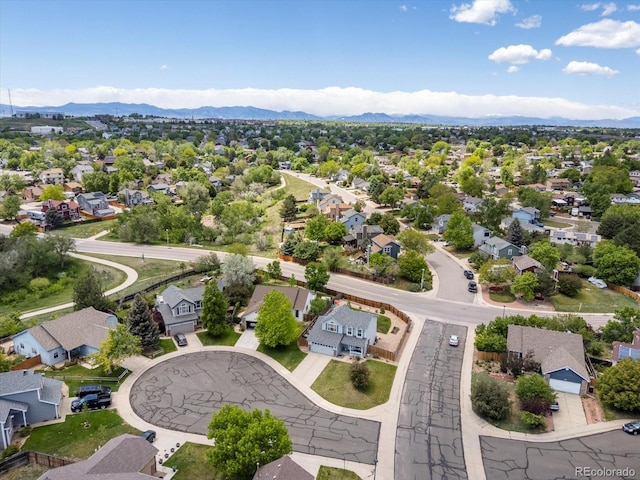 2006 E 97th Ave, Thornton, CO 80229 - aerial view of residential area with mountains