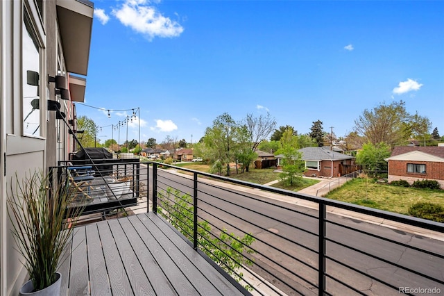 3480 E 31st Ave, Denver, CO 80205 - balcony with a residential view