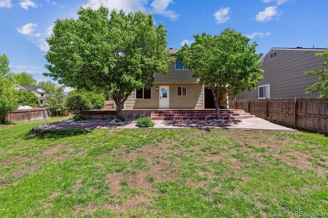5441 Lynx St, Frederick, CO 80504 - back of house with a patio area