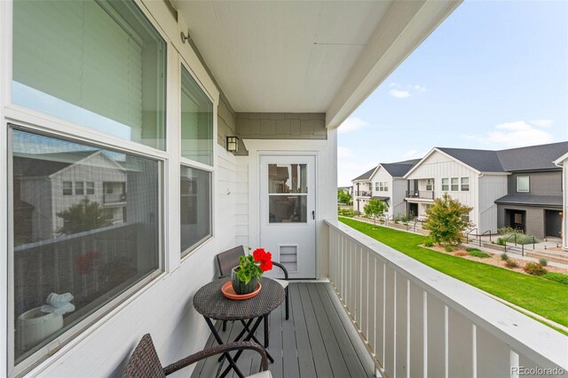 2078 Autumn Moon Dr Unit 3, Windsor, CO 80550 - balcony featuring a residential view