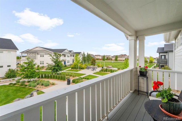 2078 Autumn Moon Dr Unit 3, Windsor, CO 80550 - balcony featuring a residential view