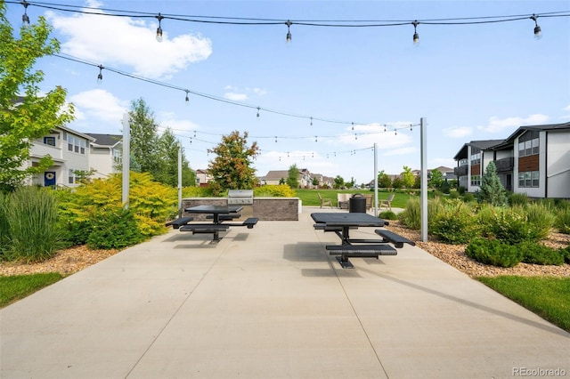 2078 Autumn Moon Dr Unit 3, Windsor, CO 80550 - view of patio featuring a residential view and grilling area