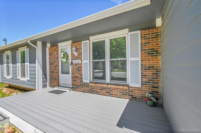 19155 E Kansas Dr, Aurora, CO 80017 - view of deck