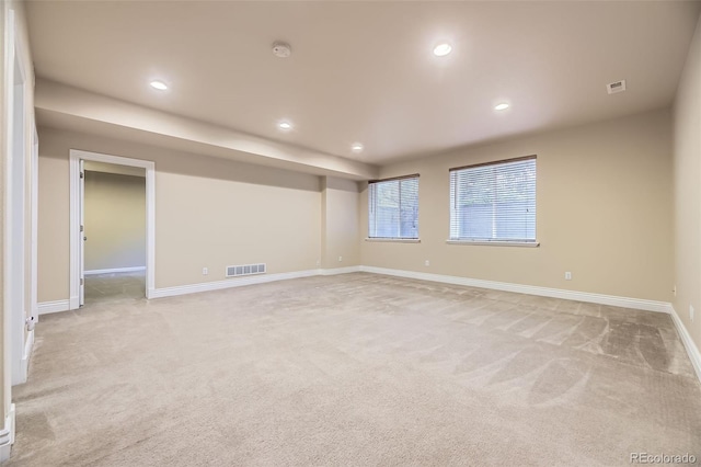 940 Kearney St, Denver, CO 80220 - spare room with light colored carpet, recessed lighting, and a smoke detector