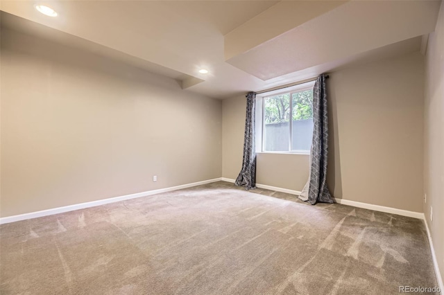 940 Kearney St, Denver, CO 80220 - spare room featuring carpet and recessed lighting