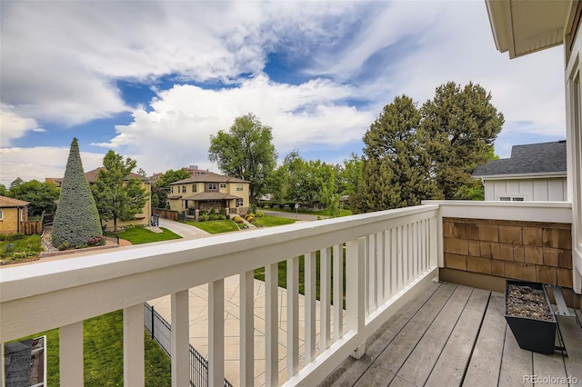 940 Kearney St, Denver, CO 80220 - deck with a residential view
