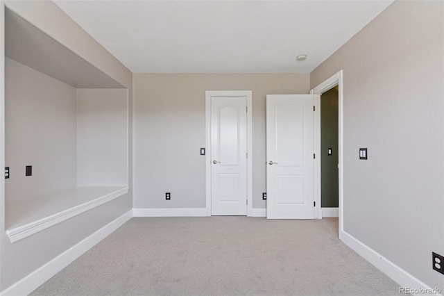 interior space with baseboards