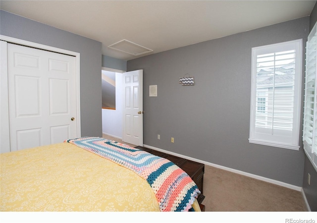 9864 Carmel Ct, Lone Tree, CO 80124 - bedroom featuring a closet and carpet floors