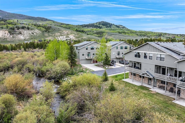 131 Creek Ln, Silverthorne, CO 80498 - view from above of property featuring a mountainous background