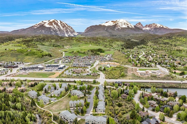 131 Creek Ln, Silverthorne, CO 80498 - view of mountain backdrop with nearby suburban area