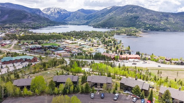 144 Tall Pine Cir, Grand Lake, CO 80447 - aerial view of a water and mountain view
