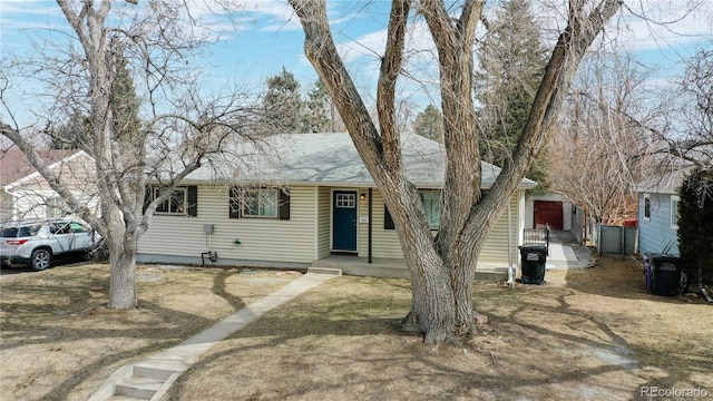 view of front of house