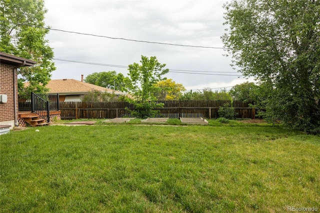 654 S Shoshone St, Denver, CO 80223 - view of yard